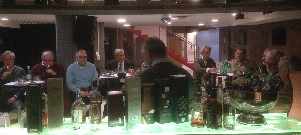 Serata degustazione whisky organizzata da Lionsclub 1